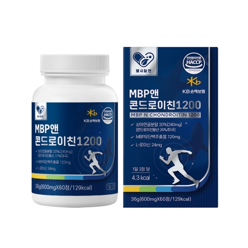 헬시알엔 MBP앤콘드로이친1200 600mgx60정