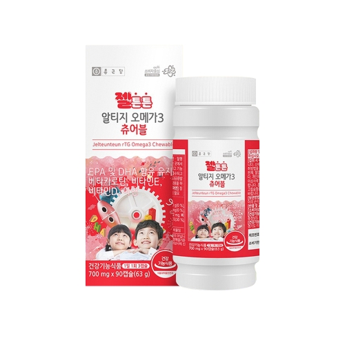 종근당 알티지오메가3 츄어블90캡슐