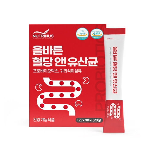 NUTRINUS 혈당앤유산균30포