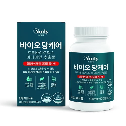 일리 바이오당케어 혈당 장건강 유산균60캡슐