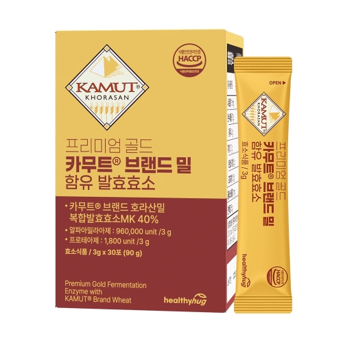 프리미엄 골드 카무트브랜드밀 함유 발효효소3gx30포