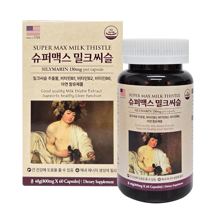 슈퍼맥스밀크씨슬 800mgx60캡슐